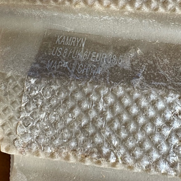 JustFab Tan and Brown Winter Wedge Boots - Picture 7 of 7